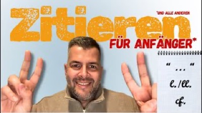Vorschaubild: Richtig zitieren im Englischunterricht: Regeln & Formulierungen