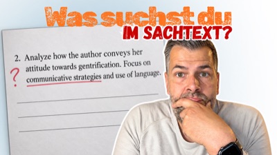 Vorschaubild: Was suchst du im Sachtext? Communicative strategies im Englisch-Abitur